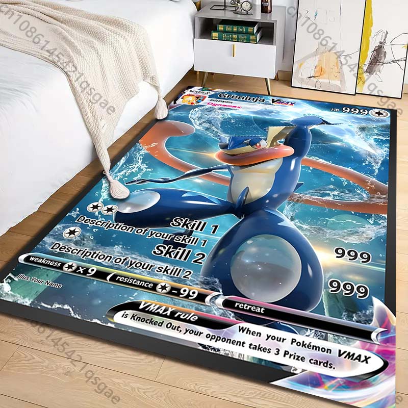 Commercial Printing & Graphics - 1 Stück Pokémon Greninja Karten-Druckteppich für