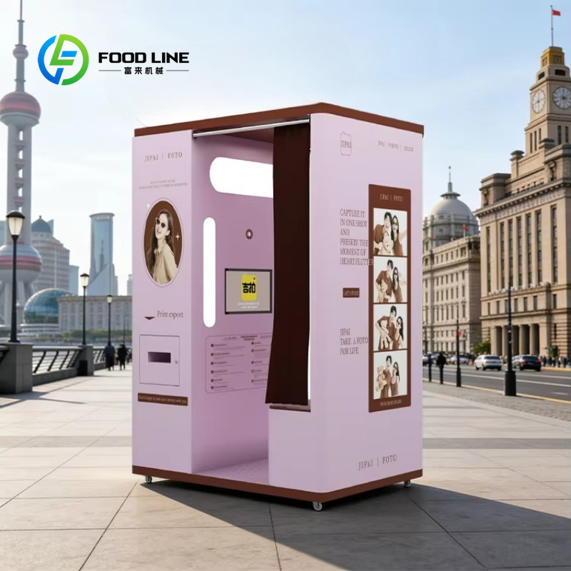Commercial Printing Factory - Maßgeschneiderte Selfie-Kabine mit automatischem Sofortfotodruck-Kiosk, Fabriklieferung