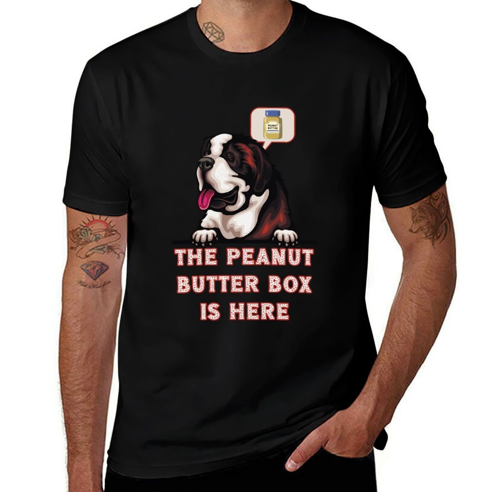 Commercial Shirt Printing - Die Erdnussbutter-Box ist da: Lustiges St.