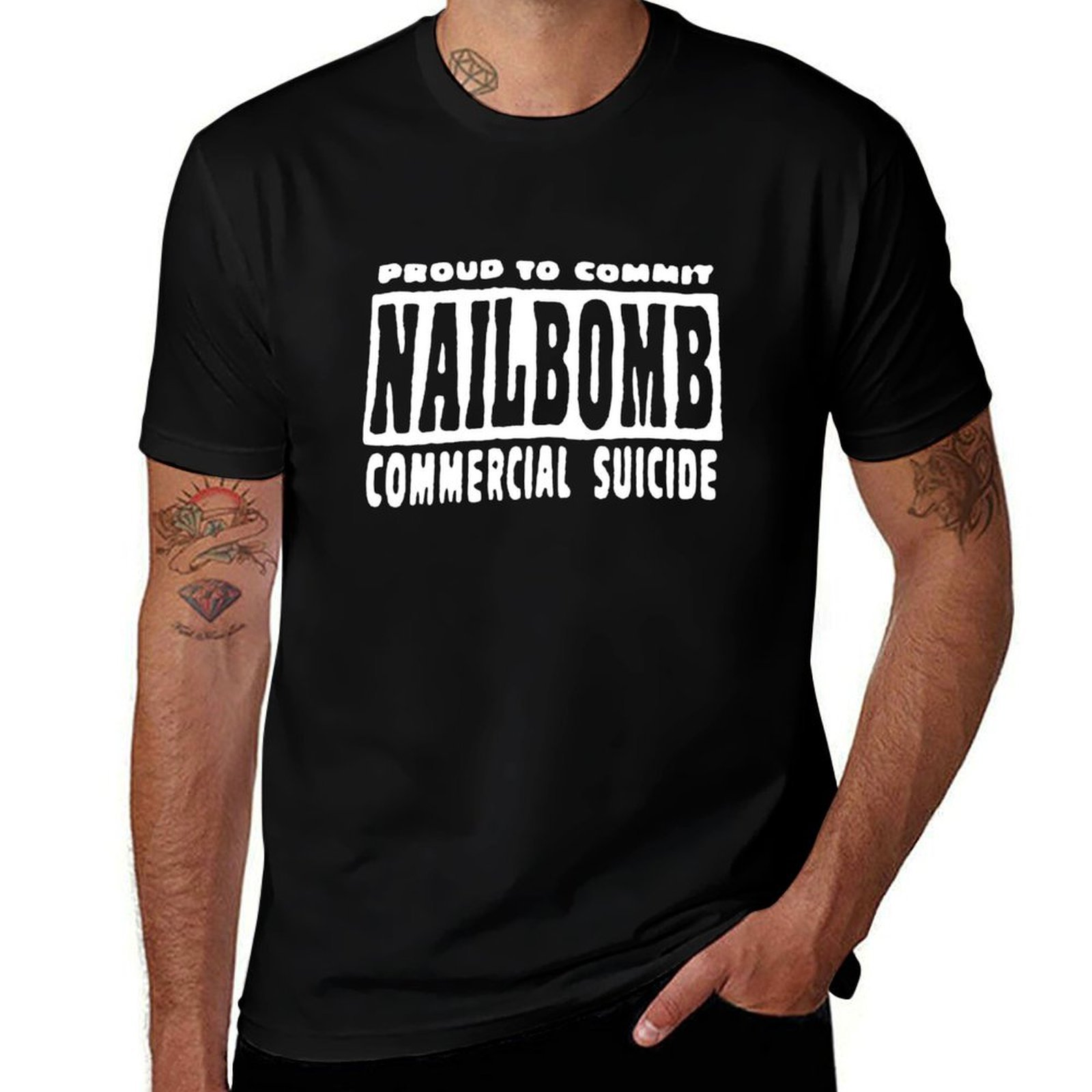 Commercial Shirt Printing - Proud To Commit Náílbónm Commercial Suicide
