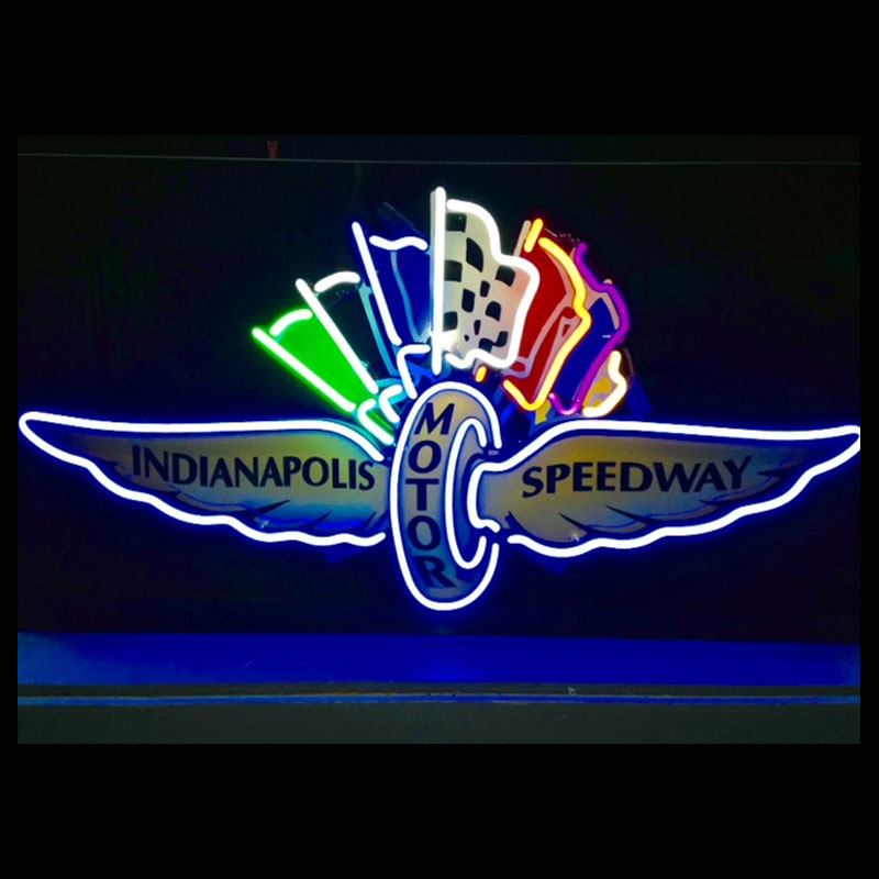 Commercial Printing Icon - Neon-Schild für Motorrad-Industrie, Speedway-Beleuchtung, Leuchtschild mit