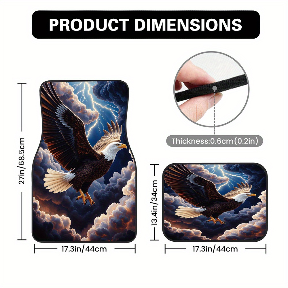 4 Stück Eagle Stormy Sky F-Mus – Commercial Printing & Graphics Bewertung und Preis