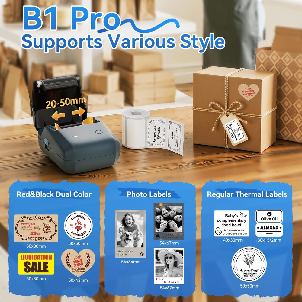 Niimbot B1/B1PRO Etikettendruc – Commercial Printing Network Bewertung und Preis