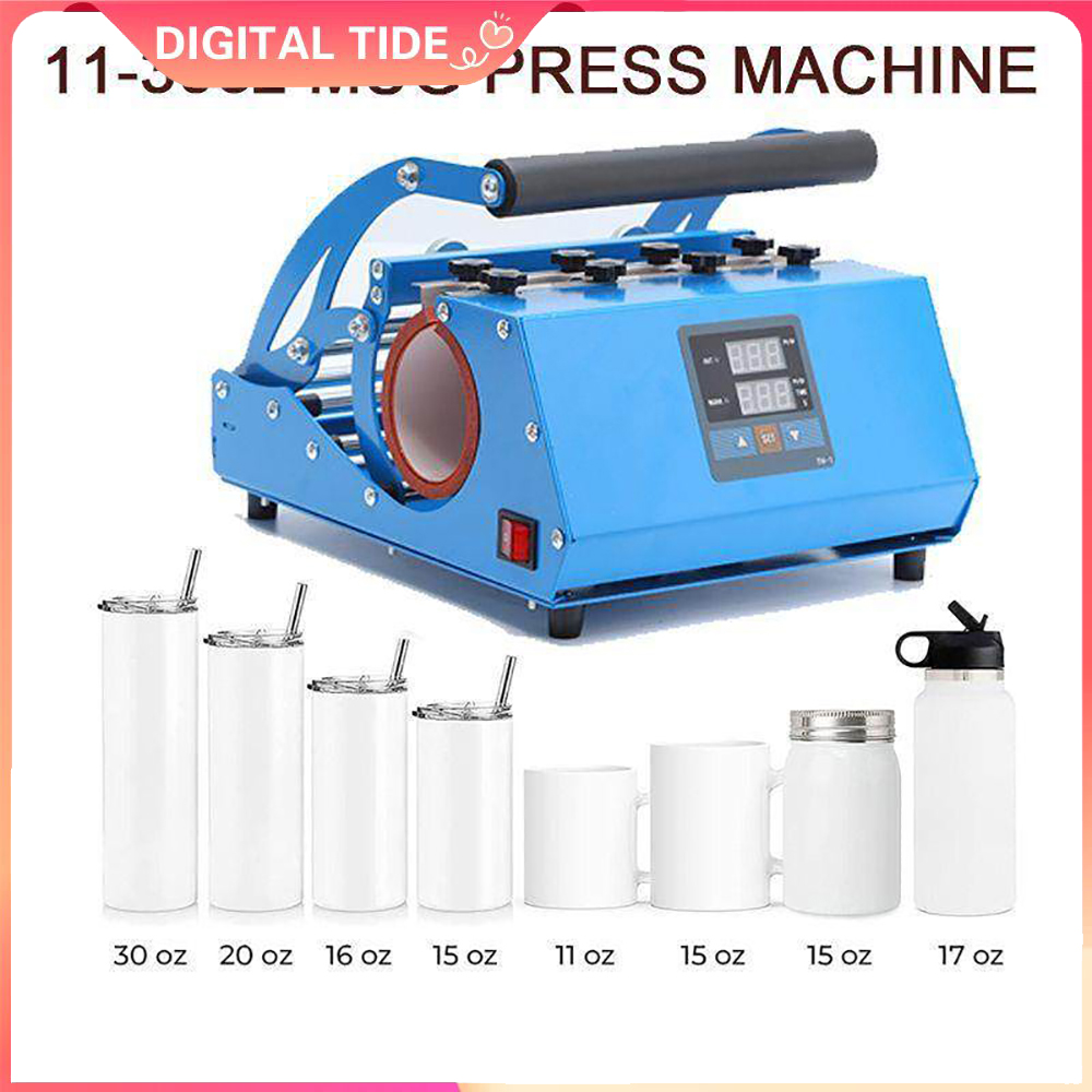 220 V/110 V Tumbler Hitze Pres – Commercial Printing Press Machine Bewertung und Preis