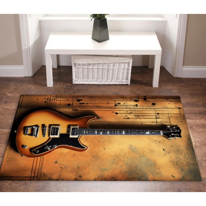 Gitarren-Druck, Musik-Themen-T – Commercial Printing Icon Bewertung und Preis
