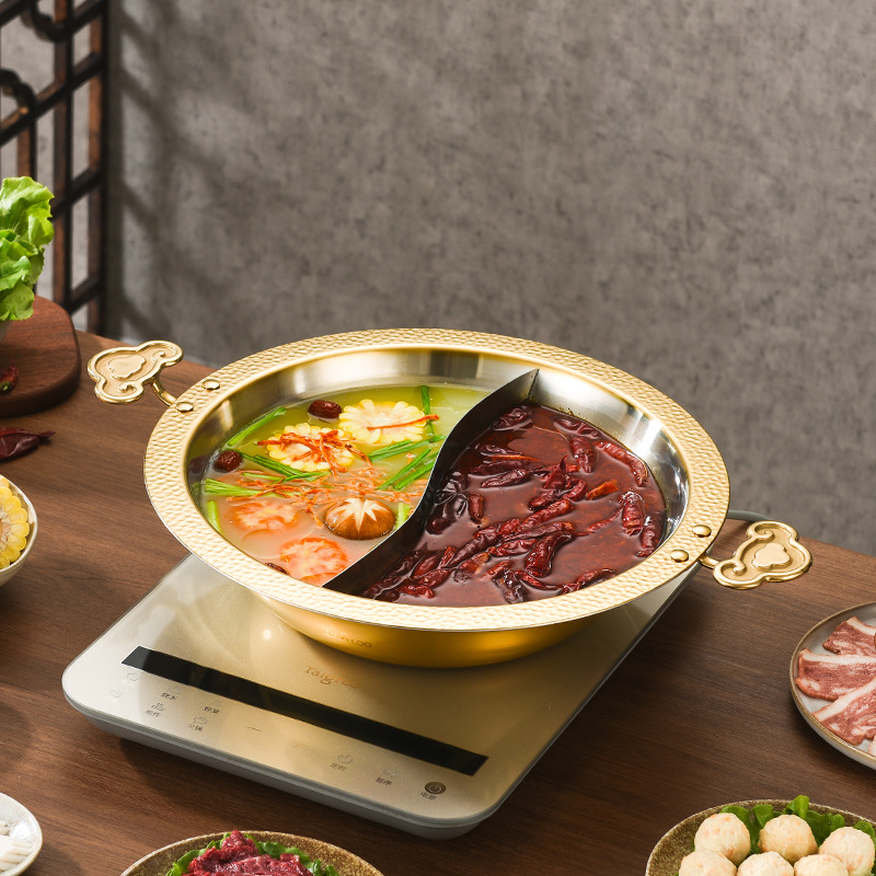 Kreativer Edelstahl-Hotpot mit – Commercial Printing & Graphics Bewertung und Preis