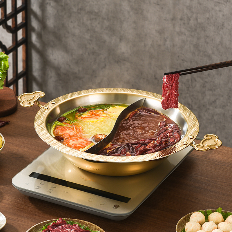 Kreativer Edelstahl-Hotpot mit – Commercial Printing & Graphics Bewertung und Preis