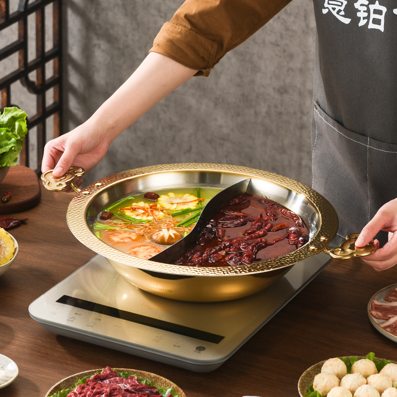 Kreativer Edelstahl-Hotpot mit – Commercial Printing & Graphics Bewertung und Preis