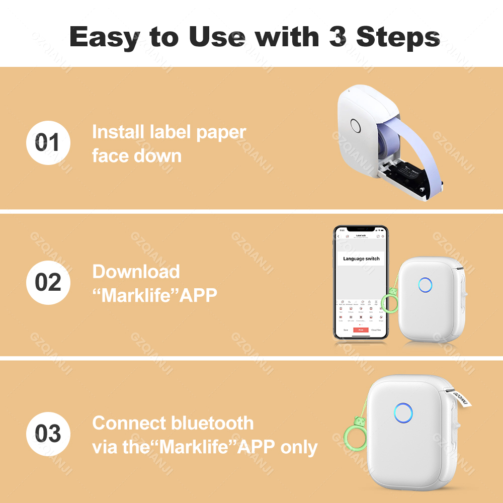 Marklife P12 Thermoetikettendr – Commercial Printing Network Bewertung und Preis