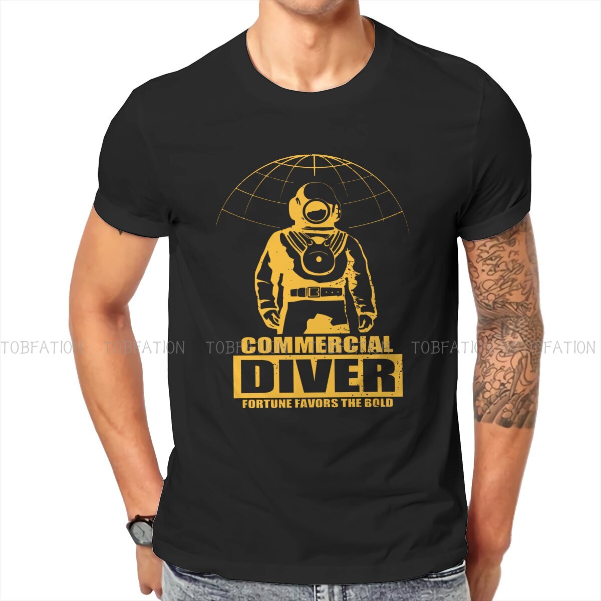 Kommerziellen Taucher Gelb Cas – Commercial Shirt Printing Bewertung und Preis